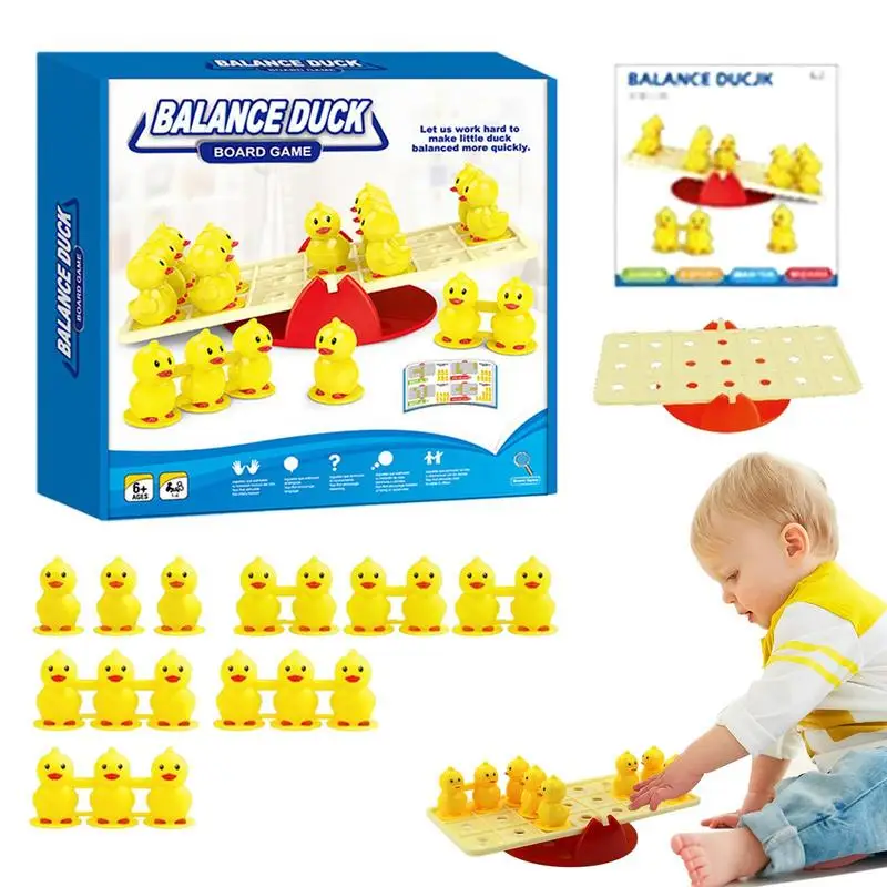 Duck Balance Game Children Desktop Balancing Game Easy Application Creative Travel Kids & Hračky pre dospelých na narodeniny Vianoce