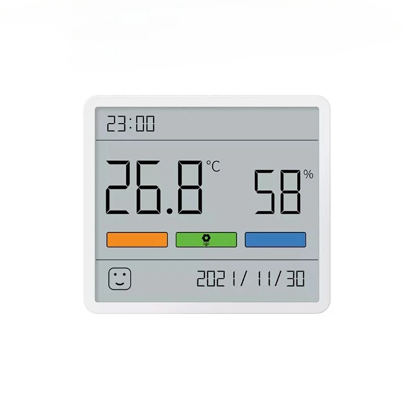 Duka Atuman 3,67 palca LCD Elektronická digitálna teplota vlhkosť Clock Domov domácnosť Hygrometer Hygrometer Hygrometer Hygrometer Hygrometer