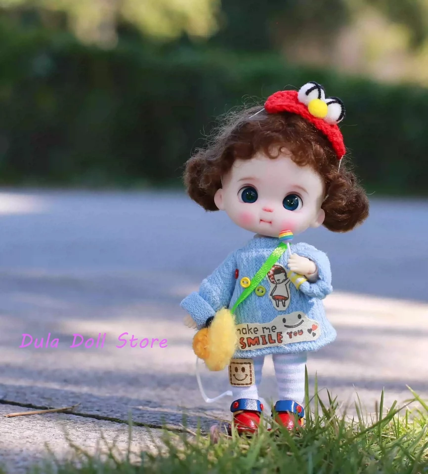 Dula Doll Clothes Smeje sa vtáčieho sveter set