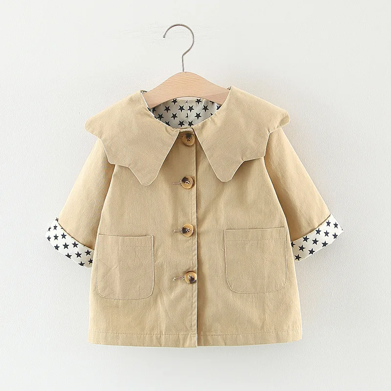 Dulce Amor dievčatko Trenč Coat Coat bunda