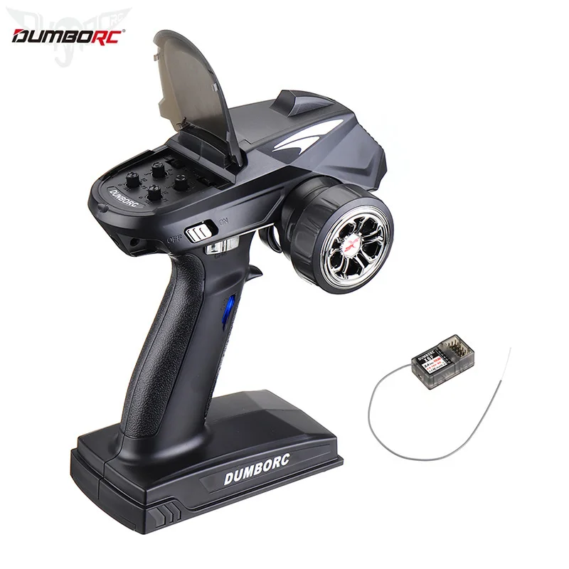 Dumborc X4 2,4G 4CH diaľkového ovládača vysielača s prijímačom X6F X6DC s DC svetlom pre MN-90 RC Car Boat