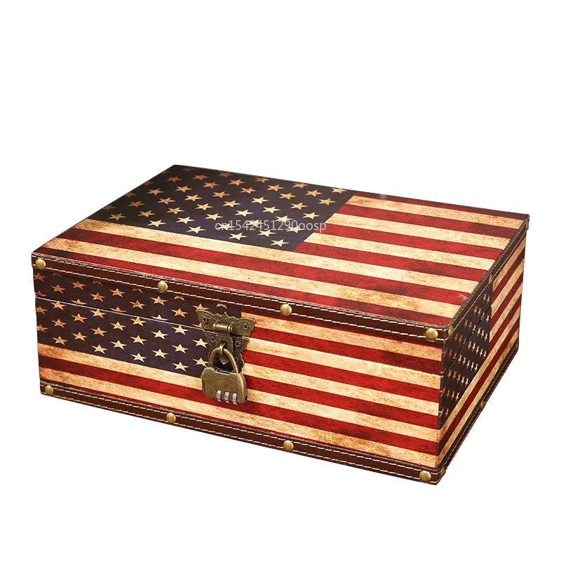 DustodoPusp RETRO CAMUFLAGE SAFE S LOCK Storage Box Storage LOKOVANÝ HESLO ZABEZPEČNO