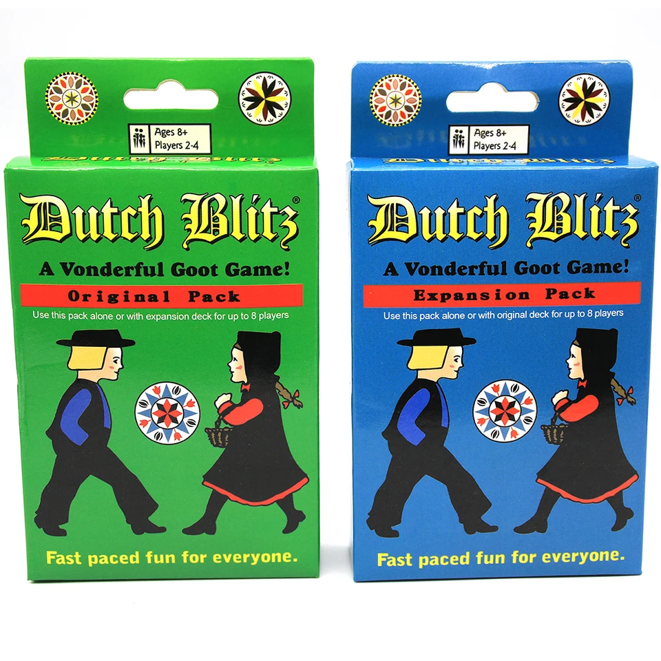 Dutch Blitz Pôvodná rýchla kartová hra obsahuje 160 kariet rýchle a ľahko sa naučí skvelá rodinná hra