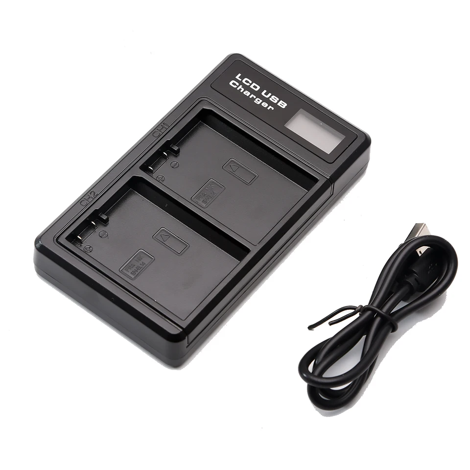 Duálna nabíjačka batérií USB s LCD displejom pre Nikon EN-EL14 DF D5600 D5500 D5300 D5200 D5100 D3500 D3400 D3300 D3200 Batéria