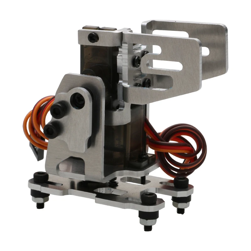 Duálna os PTZ FPV Camera Gimbal DVAD DIY DIY PAN TILT SERO SILO Kit MG90S VÝSTAVA PRE ARDUINO Robot FPV DRONE HLAVY Tracker