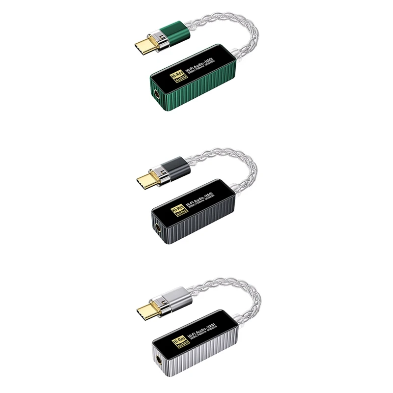 Duálny čip CS43198+CT7601 Prenosný USB HIFI DAC a mini zosilňovač pre slúchadlá prenosné prenosné dongle DSD256 32BIT/384Hz A
