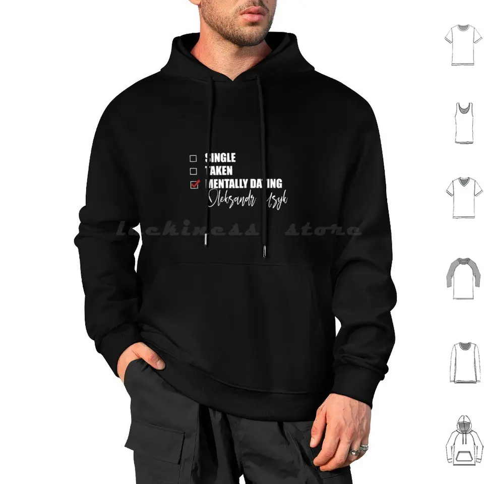 Duševne datovanie oleksandr USYK Hoodie bavlna s dlhým rukávom oleksandr uyk usyk boxer Ukrajina olejsandr boxer Aleksandr USYK