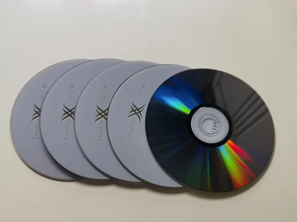 DVD+RW DVD prepisovateľný disk 120min 4,7 GB 4X DVD RW Disk 10ks