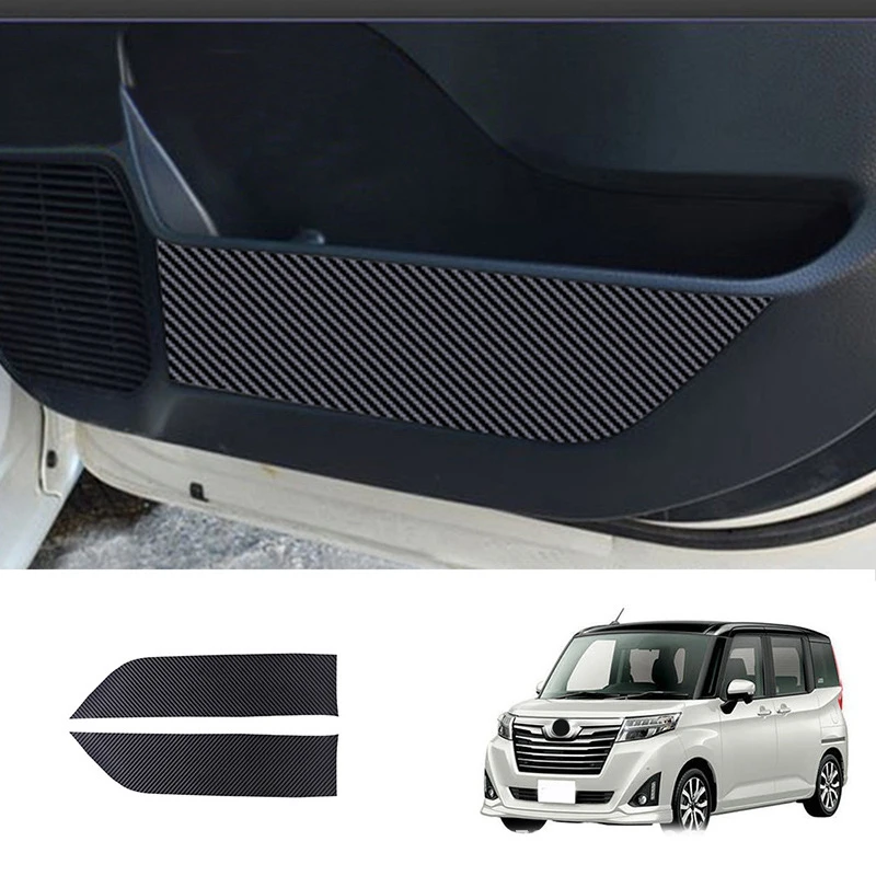 Dvere 2ks auta proti kopu podložky automobilu Dvere proti výkriku podložky Dvere Anti-Kick Protective Cover pre Toyota Roomy M900a 2016 +