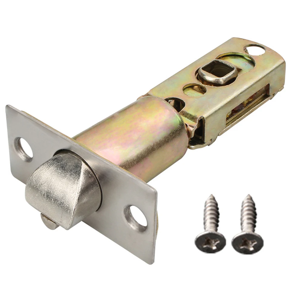 Dvere Lock Latch Stylish Finish Tri-Bar Typ 304 Nerezová oceľ kúpeľňa zámok kúpeľňa kúpeľňa súkromie zámok súkromia