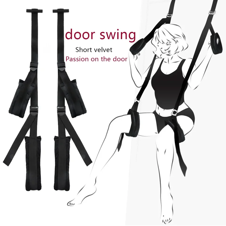 Dvere zavesenie zavesený Swing Sex Belt Soft BDSM Bondage Lest Ozdobky