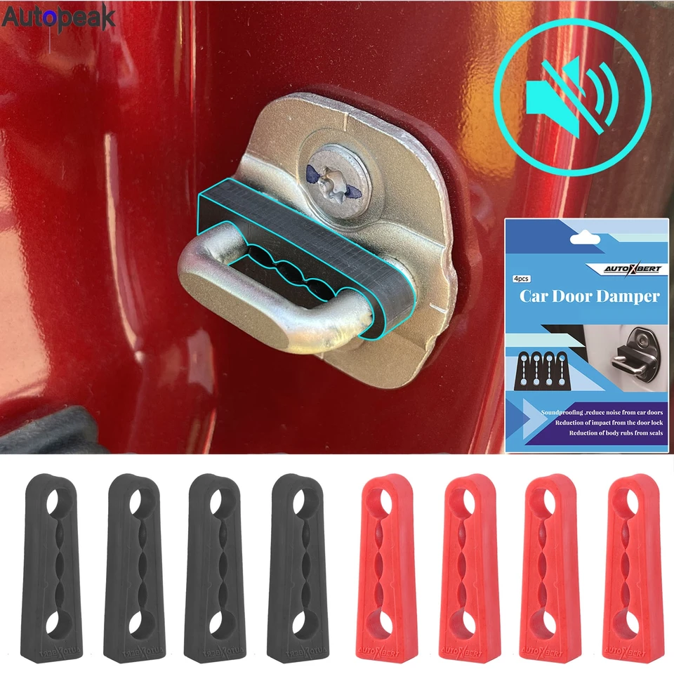 Dvere zámok Nepočujúca pečiatka Tinesener Buffer pre Nissan Qashqai X-Trail Tiida Juke Rogue Note Notima ALMERA Sentra Sound Sound Shock tlmič