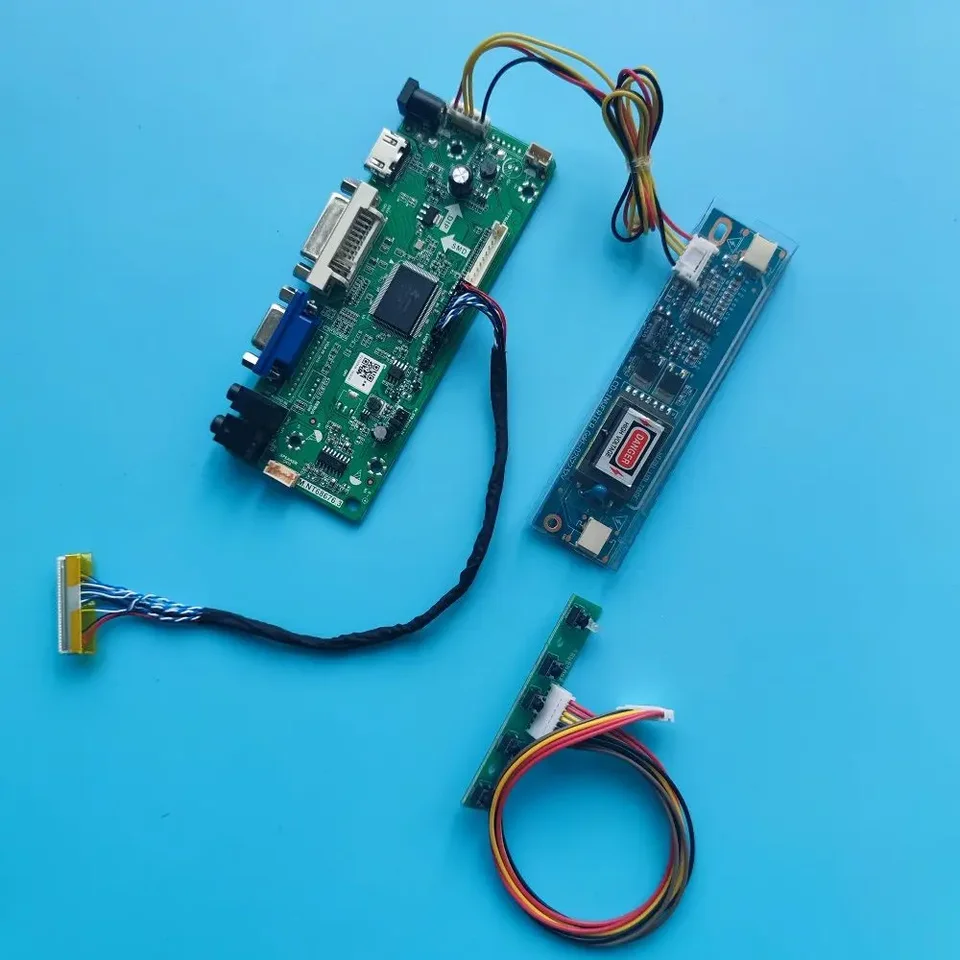DVI VGA m.nt68676 radiča LCD LVDS 60Hz pre 17 