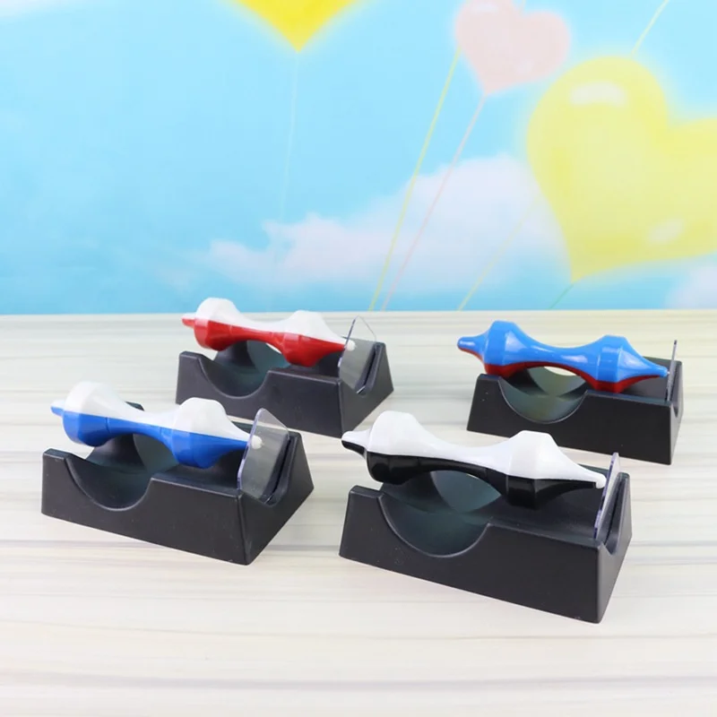 Dvojfarebná gyroskopová puzzle kreatívne hračky Craft Čierne a biele Maglev Gyroscope School Učiteľ vedecké vzdelávacie hračky