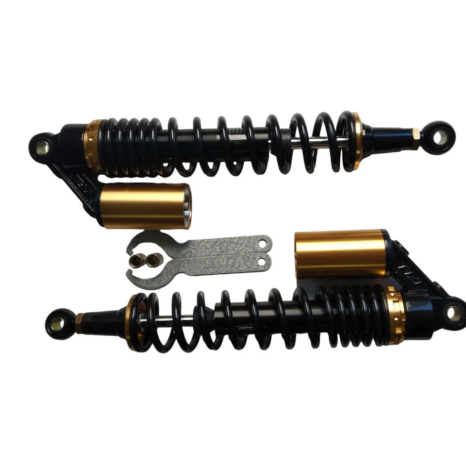 Dvojica 400 mm 15 3/4 '' Air Shock Tasmber pre Yamaha YFZ 450 Raptor 660 700 Banshee Universal Moto Bike ATV UTV Go-Karting