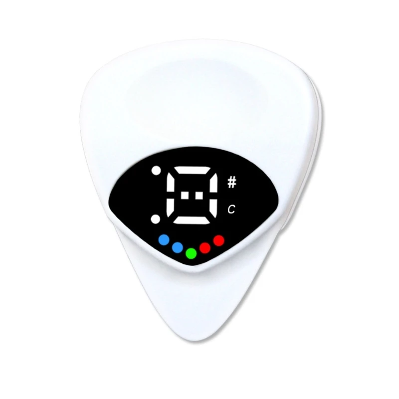 Dvojitá funkcia gitarový basový ukulele tuner s vyzdvihnutím pre presné ladenie gitary