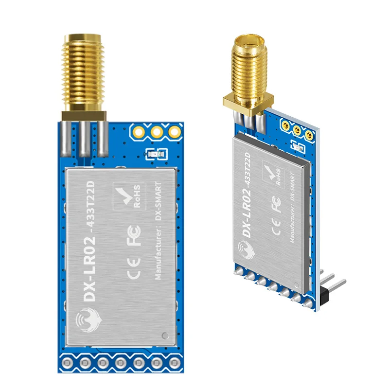 DX-Smart LRO1-A Set produkt sada 433MHz 475MHz UART LORA Modul UART RSSI Prispastcový prijímač Dip Ow