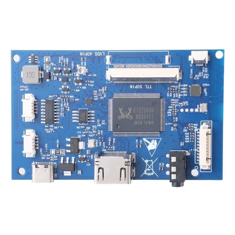 DX62 50pin LCD Driver Board LCD Screen Controller Board AT070TN90/92/94 pre 6,5inch 7inch 8inch 9inch s veľkosťou veľkosti 9inch