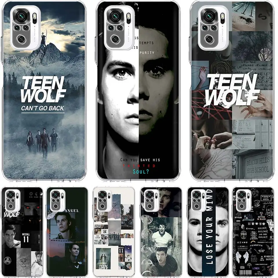 Dylan O'Brien Teen Wolf Telefón pre puzdro pre Xiaomi Redmi Note 13 12 12S 11S 10S 11E Pro Plus 11t 9s 8 8t 7 5 + Cover Fundas s