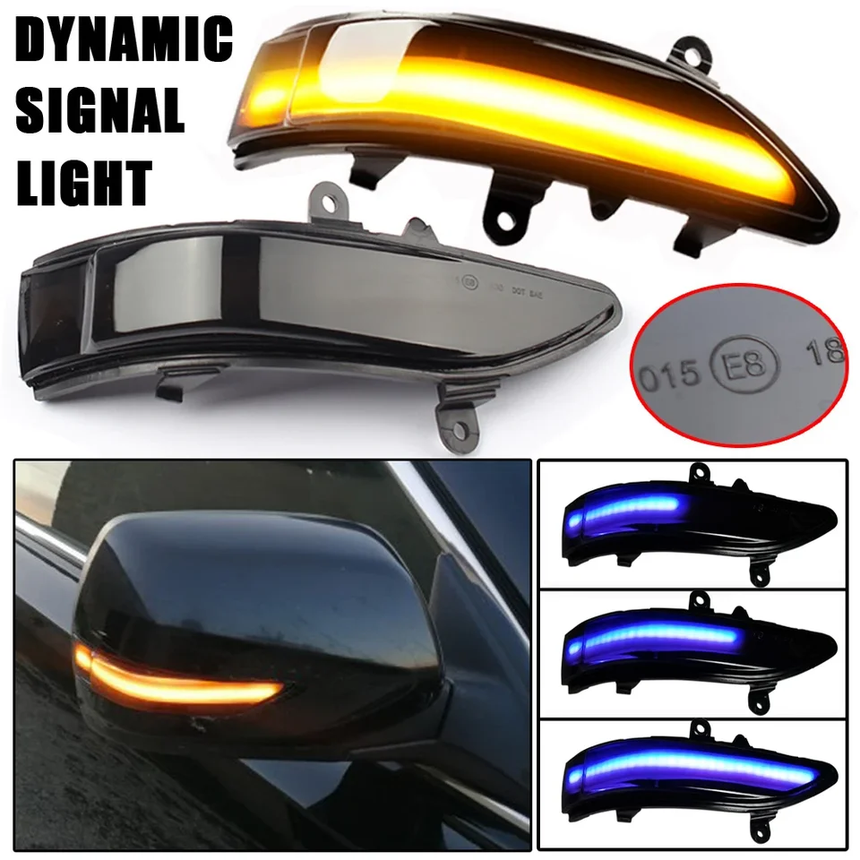 Dynamic Blinker viedol pre Subaru Legacy Outback Tribeca 2009 2011 Forester 2013 Impreza WRX STI Mirror Turn Signál Svetlo Svetlo