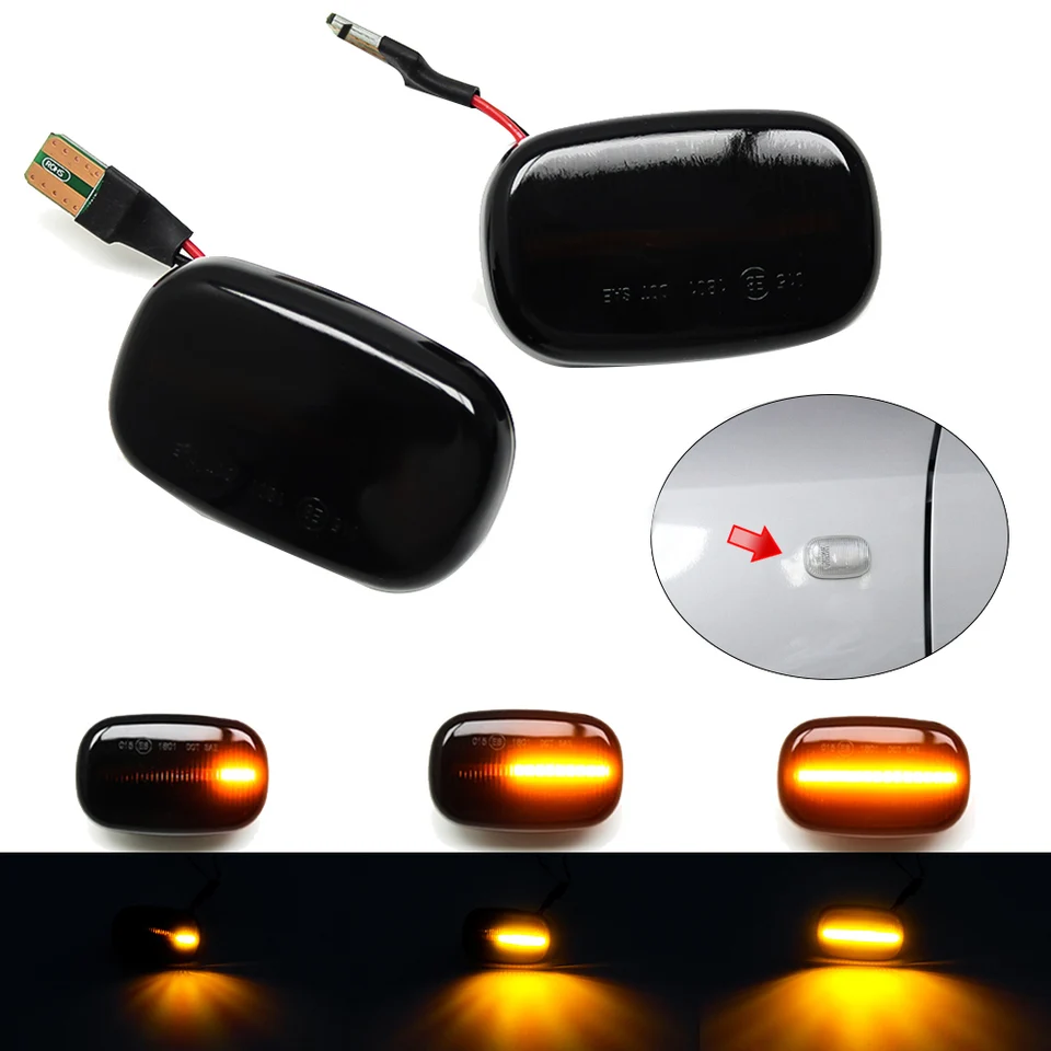 Dynamická LED dióda LED marker svetlo svetlo Signálne svetlo pre Toyota Corolla Celica T19 T20 23 RAV4
