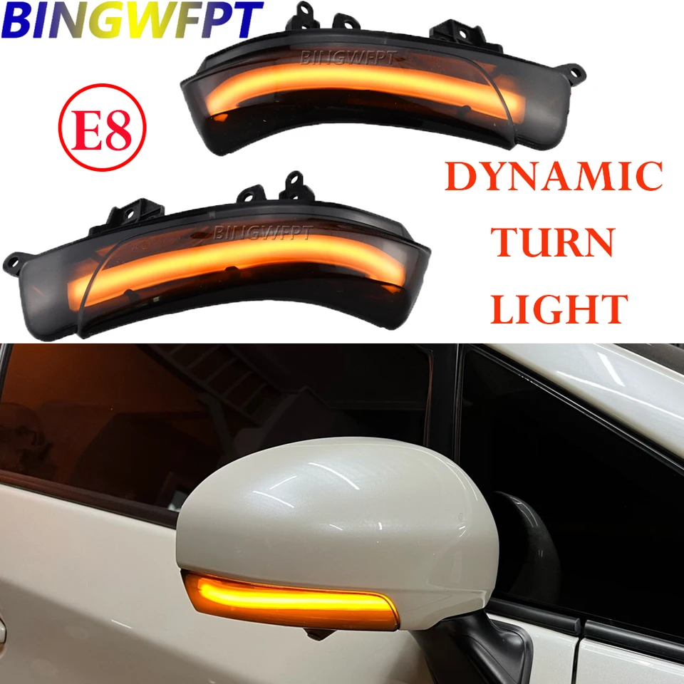 Dynamické svetlo Turn pre Toyota Avalon GSX30 Crown GRS202 2010-2012 Prius ZVW30 2009-2012 Reiz GRX130 2010-2016
