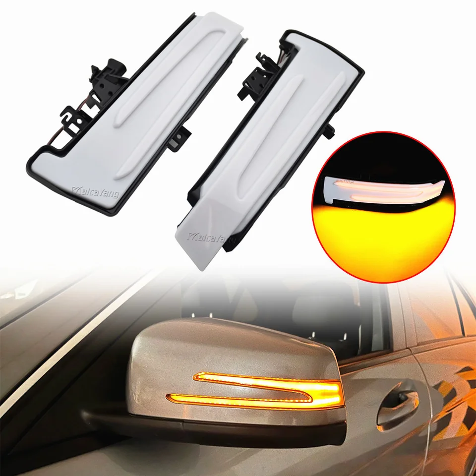 Dynamický indikátor LED signálu LED svetla LED pre Mercedes-Benz ABCES CLA GLA CLS triedy W176 W246 W204 W212 C117 X156