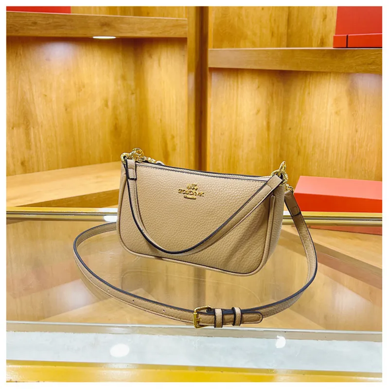 Dámska luxusná kabelka 2024 Nová jednoduchá a všestranná taška s jedným ramenom Crossbody Malé štvorcové tašky Príležitostné podriadené tašky Trendy Tote Tote