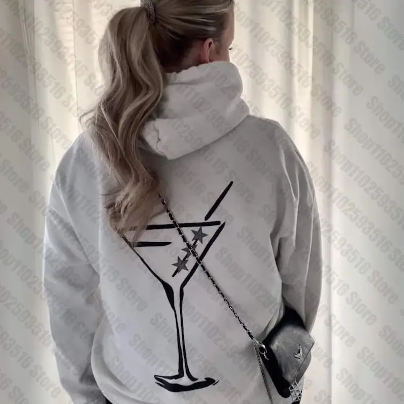 Dámska mikina kawaii oblečenie y2k 2000.s jesenné dámske odevy pulloví pullover estetické mikiny streetwear goth top goth