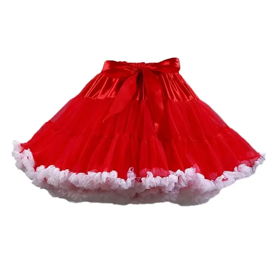 Dámska petticoat Tutu Party Multi-vrstvová sukňa Cosplay, dĺžka 40 cm, pás 56-100 cm