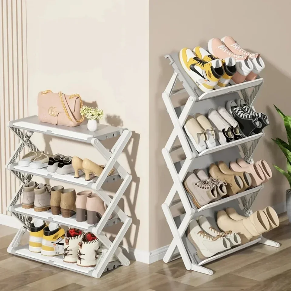 Dámska taška Shoerack Obývacia izba skrinky Shoet Shoe Rack Organizátor Nábytok Kabelky Hodinky tenisky Džínsy skrinky Slnečné okuliare Topánky
