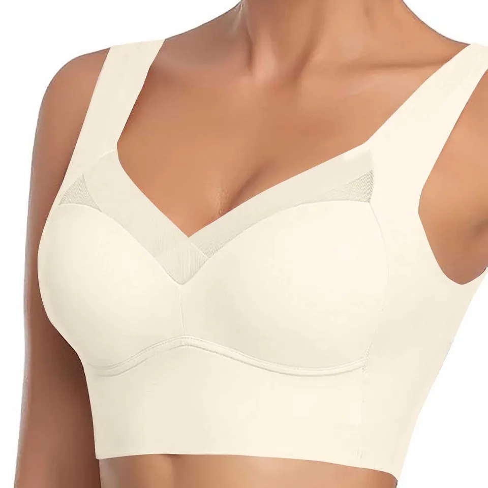 Dámska veľká čipka bez ramienok Tank Tank Underwear Thin Side Fold Women Set a spodná bielizeň Žiadna spodná bielizeň Push Up Bras pre ženy