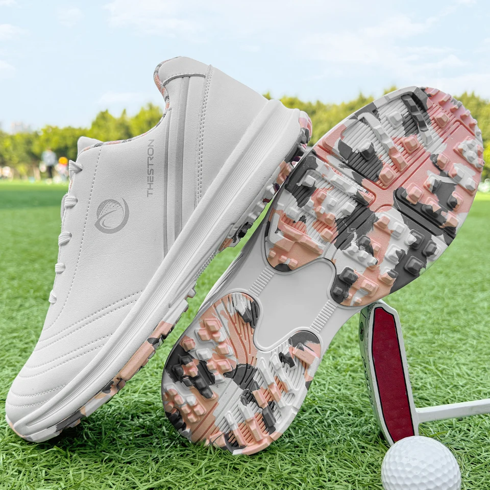 Dámske golfové topánky Spiky bez golfových tenisiek Outdoor Luxury Walking Cuilwears Dámy