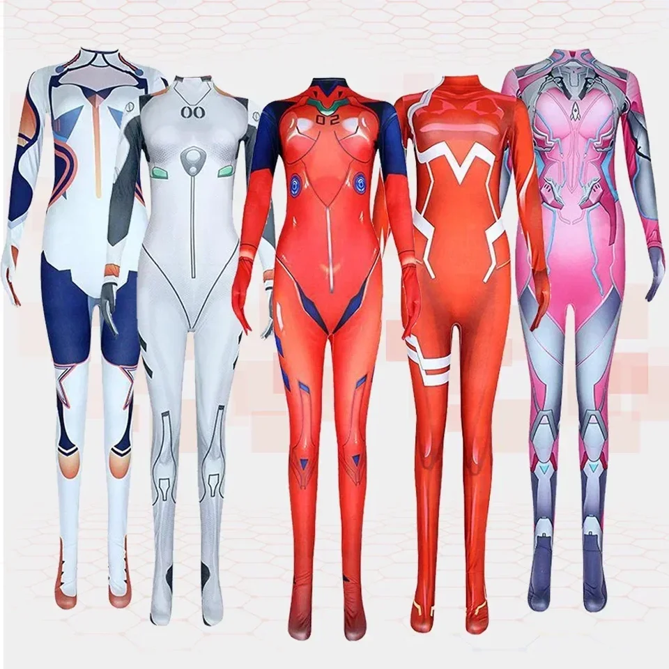Dámske pančuchy skríningu Dva Daji Zero Two02 Watch Kiana ayanami rei cosplay cosplay asuka kostýmy sexy ženy kombinézy Cosplay