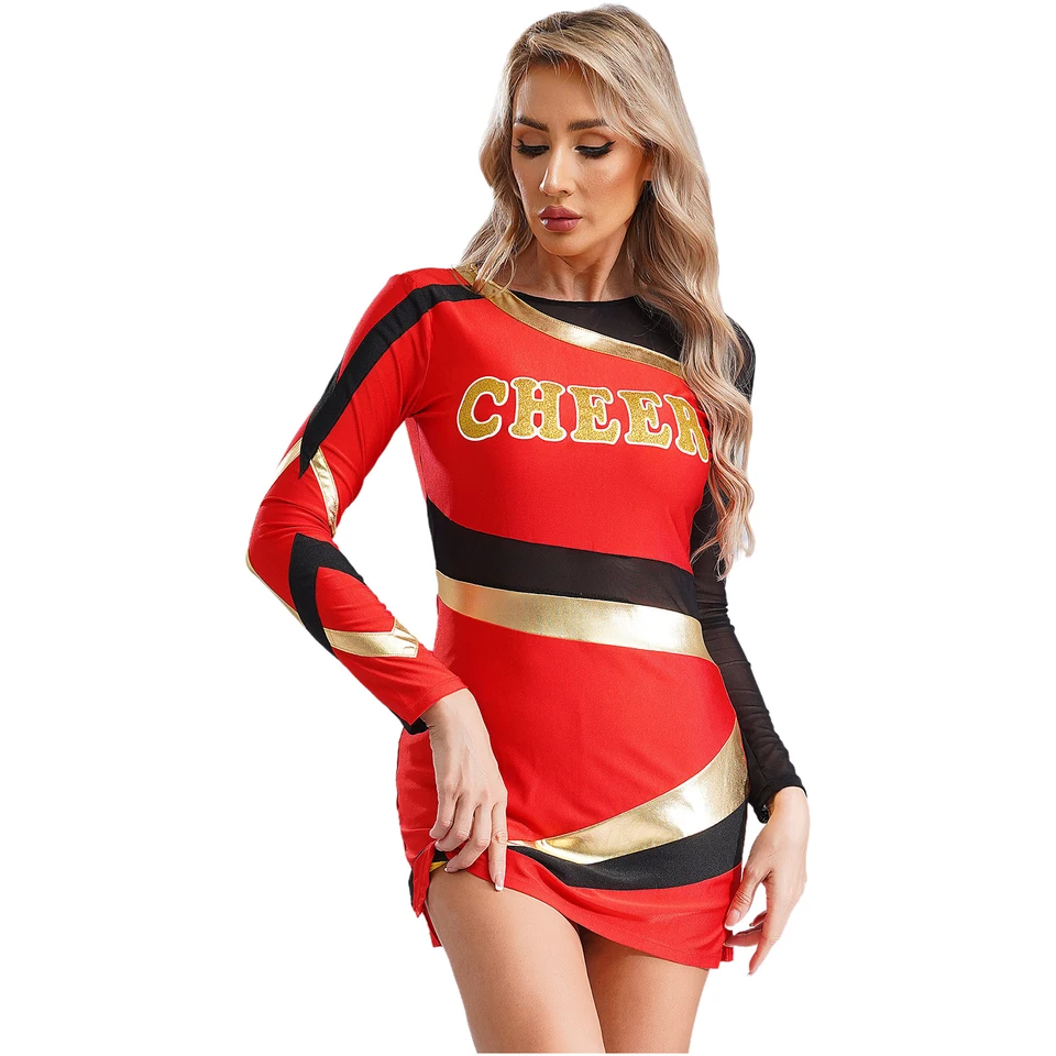 Dámske roztlieskavaky Cosplay kostým Halloween karnevaly školy dievčatá sexy roztlieskava