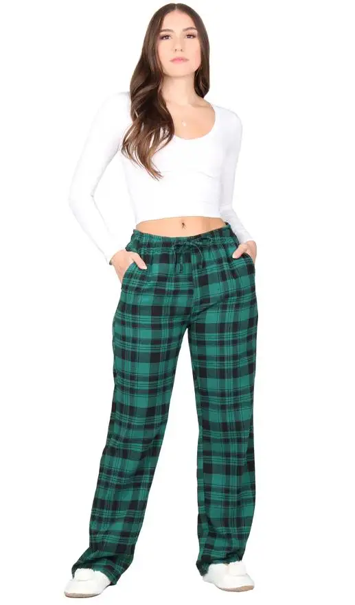 Dámske salónikové nohavice Plané/pruhový elastický pás Loose Comfy Casual Pants pyžama nohavice spánkové nohavice