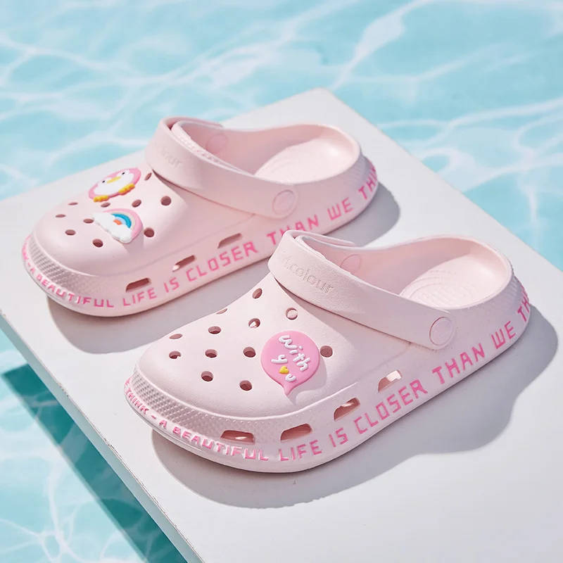 Dámske sandále Červené dámy dievča sandále letné dámske dámske želé topánky sandále sandále Dutlow Out Mesh Flats plážové byty sandále