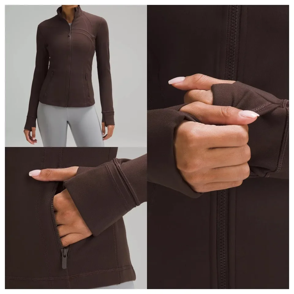 Dámske Slim Fit Tracksuets Fitness Coat