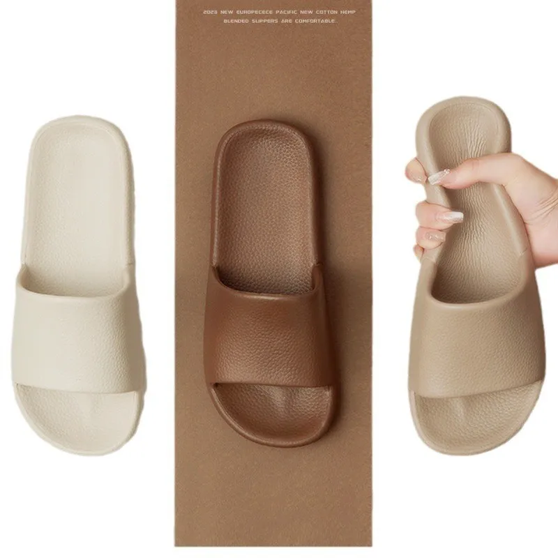 Dámske topánky Indoor Plippers Anti-Slip Pohodlný ľahký eva pár 3 farby 36-45