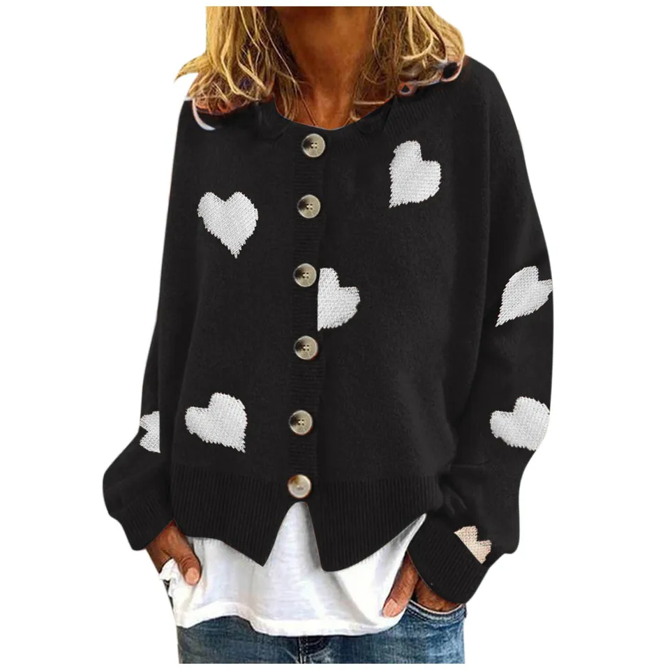 Dámske vyšívané vyšívané pletené sveter Sweater Slim O-Neck Sweár s dlhým rukávom