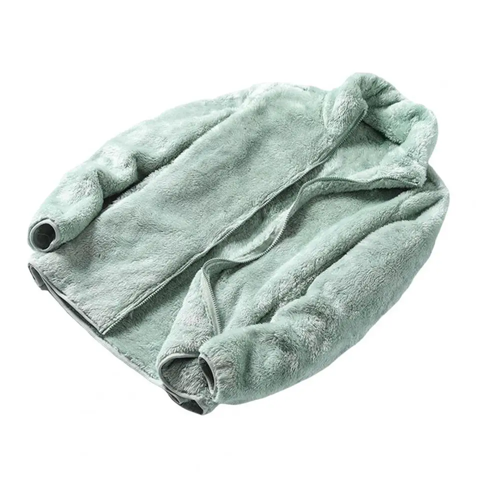 Dámsky fleecový kabát zimná teplá zahustená bunda obojstranné opotrebenie obojstranné zamatové koralové fleece kabáty polárne fleece bundy