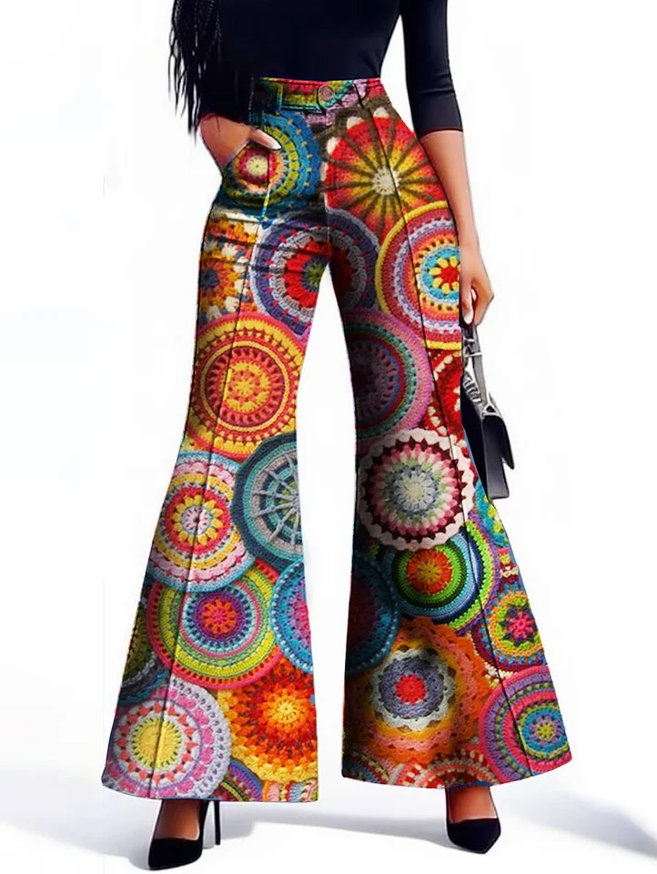 Dámsky vysoký pásový vzor tlače leggings leggings Slim Bodycon Trousers Fashion Club Pants Streetwear na letnú jeseň