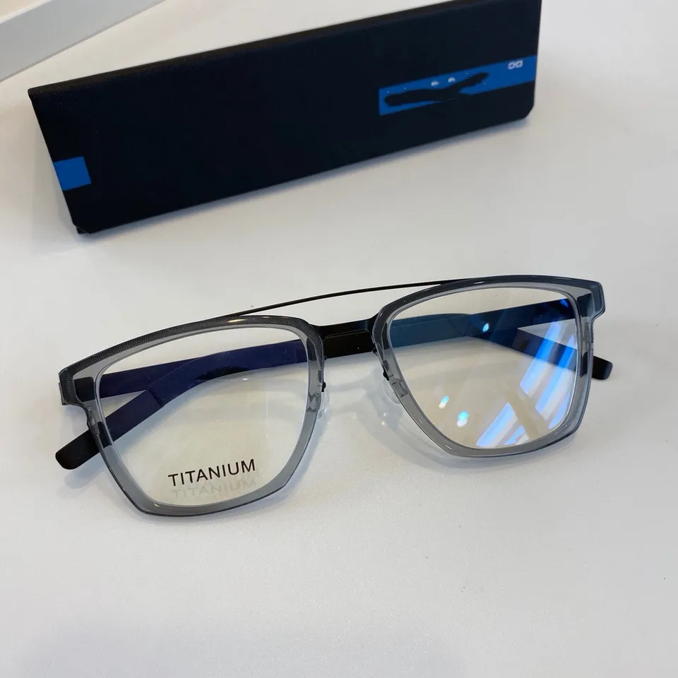 Dánska Značka Titanium Gume Rám Men Ženy Ultra-svetlo predpis Myopia No Screp Eye-Glasses Rám GAFAS 4507