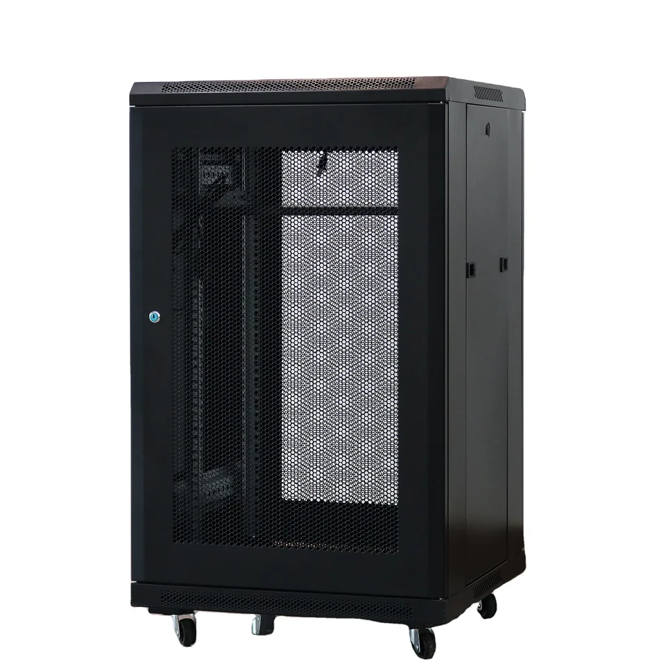 Dátové centrum 19 -palcový server Rack 24U Vnútorná sieťová skrinka