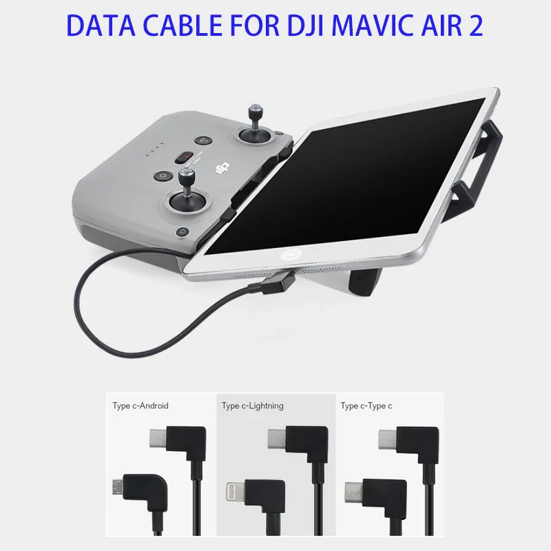 Dátový kábel pre Mavic Air 2/Mini 2 Mini 3 Micro USB typu C iOS Android OTG pre DJI Air 2S Tablet Smartphone Drone Accessories