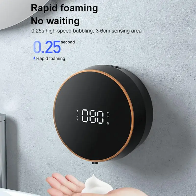 Dávkovač SMART SOAP 300 ml dotykového snímača na umývanie ruky s dĺžkou kvapalného mydla na stenu na stenu na stenu s kvapalinovým mydlom Dávkovač