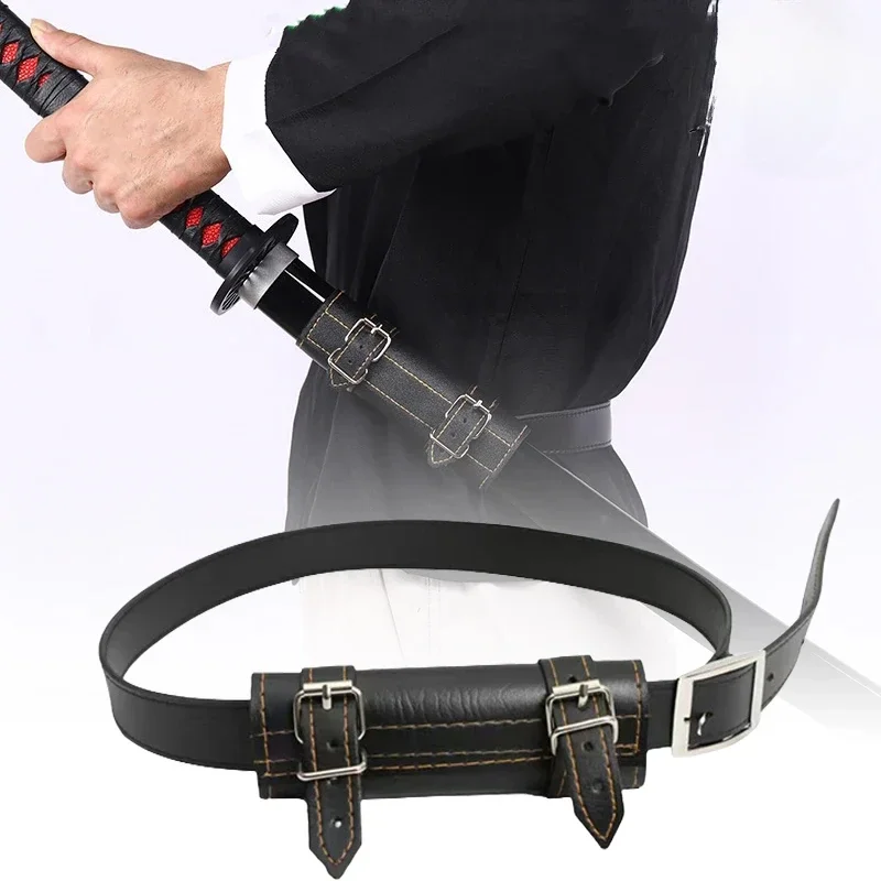 Démon Slayer Anime Cosplay prop japonský samurajský meč pásový pásik Ruoky ninja katana bacáda