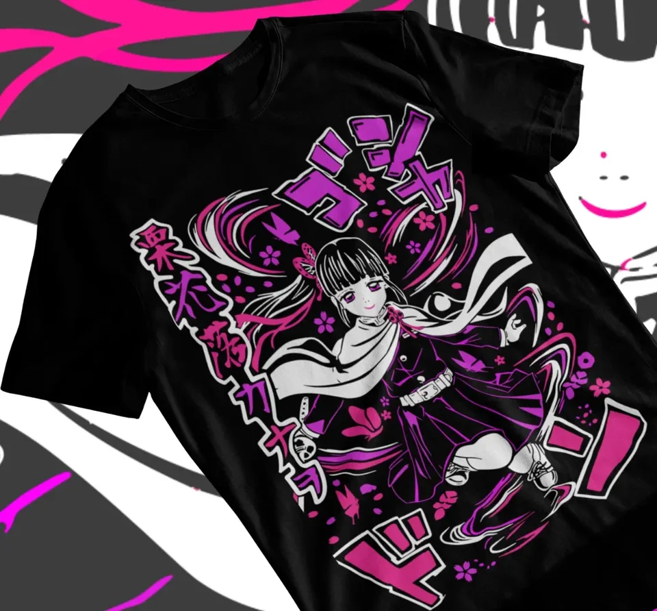 Démon Slayer Kimetsu no Yaiba Kanao Tsuyuri anime unisex tričko Soft Tee