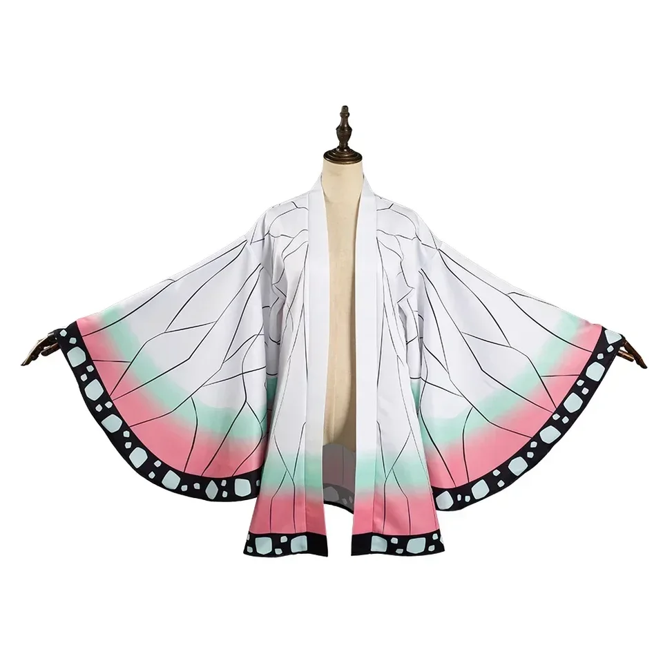 Démon Slayer Kimetsu no Yaiba Kochou Shinobu Cosplay Costume Coty Coty Dospelý outfit kimono oblečenie
