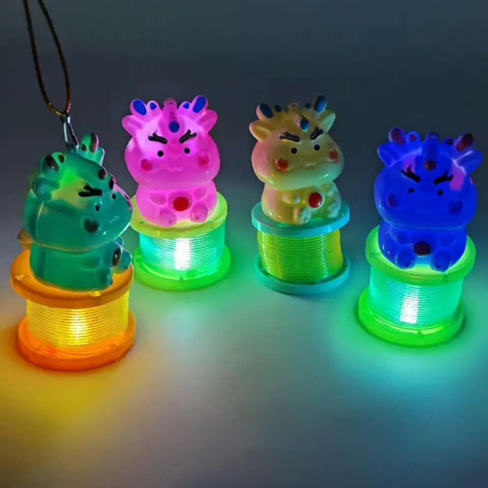 Dúha kruh Lantern draka Rok roztomilý karikatúra dizajn prenosného bezpečného vreckového festivalu pre deti